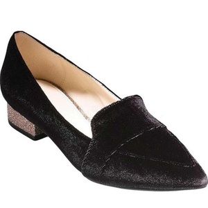 Vintage Cole Haan velvet loafers